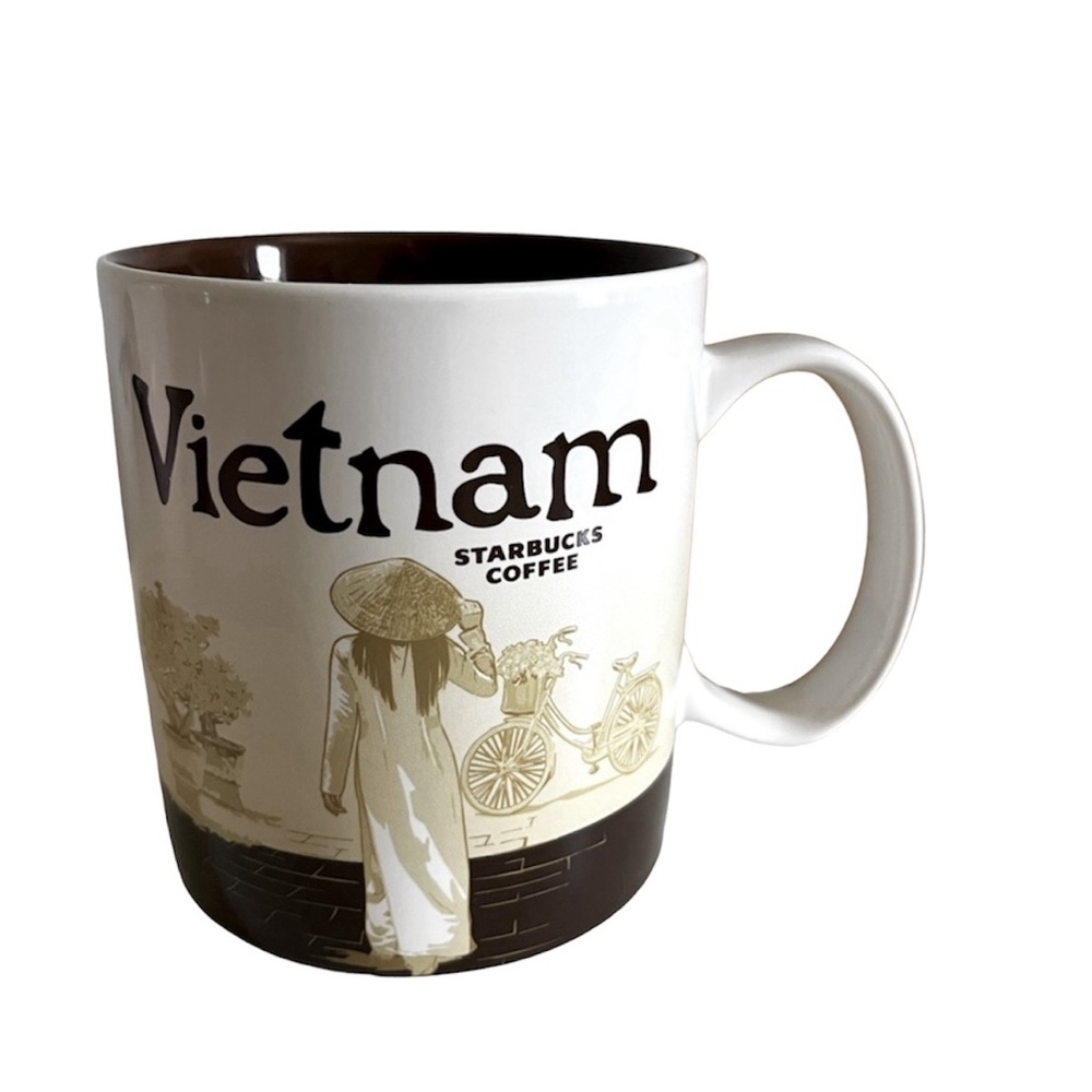 NWT Starbucks Vietnam Global Icon Mug